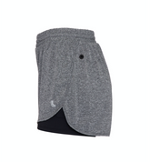 Shorts RokBox Move Mescla - Cinza - Feminino